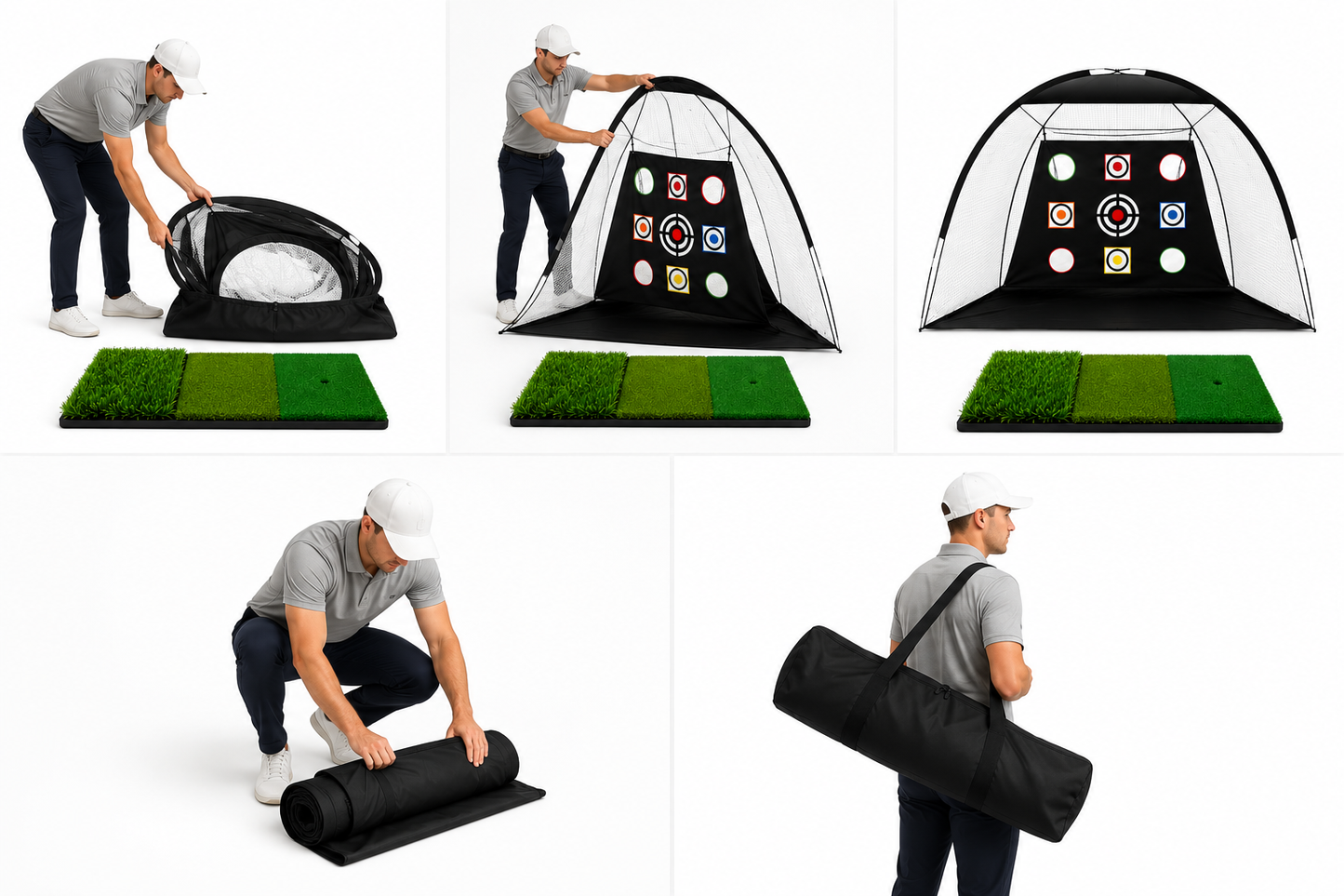 Golf Træningsnet 300 x 200 cm