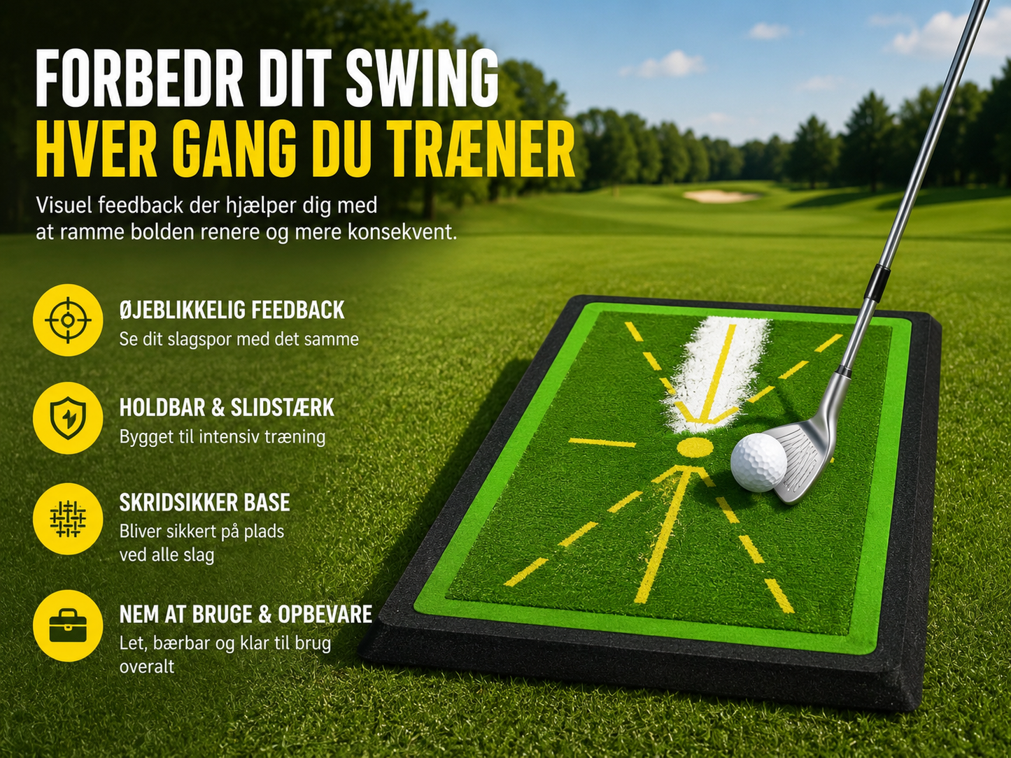 Golf Svingmåtte